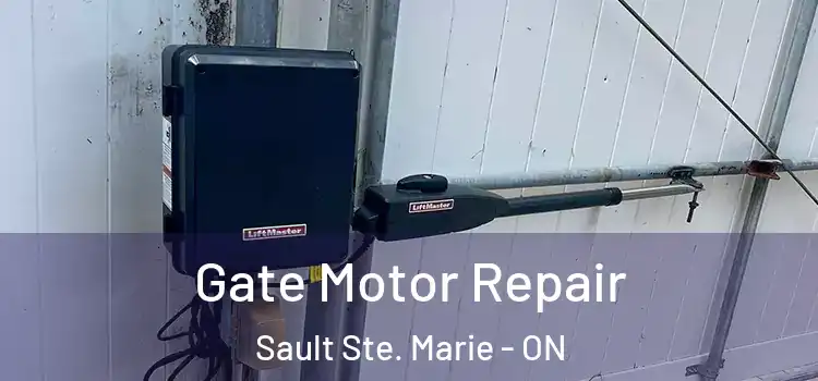 Gate Motor Repair Sault Ste. Marie - ON